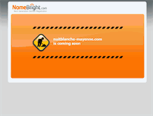 Tablet Screenshot of nuitblanche-mayenne.com